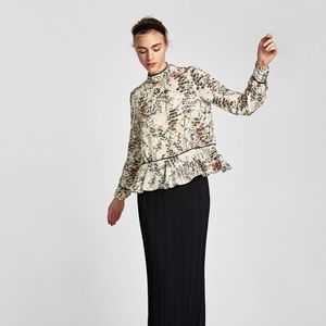 Vici Zara Women Blouse Extra Small Print Summer